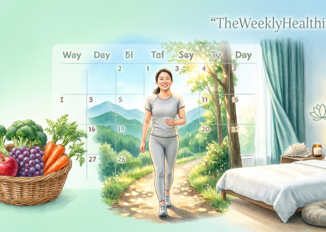 TheWeeklyHealthiness: Your Guide to Smarter, Sustainable Wellness Every Week
